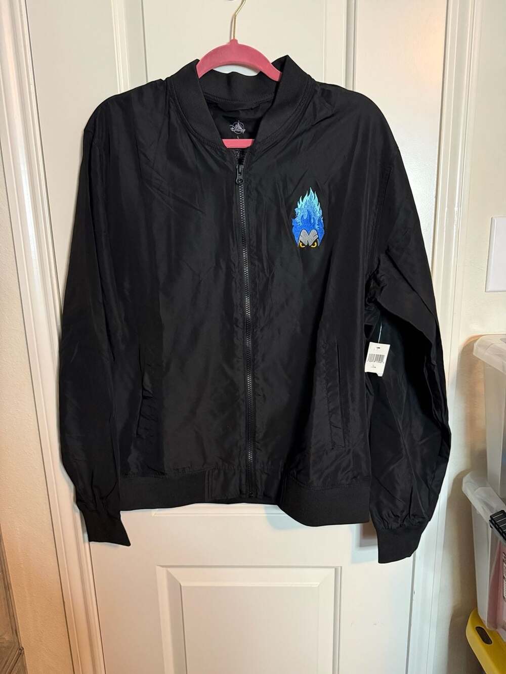 Disney Villains After Hours 2020 Magic Kingdom Hades Bomber Jacket Size L
